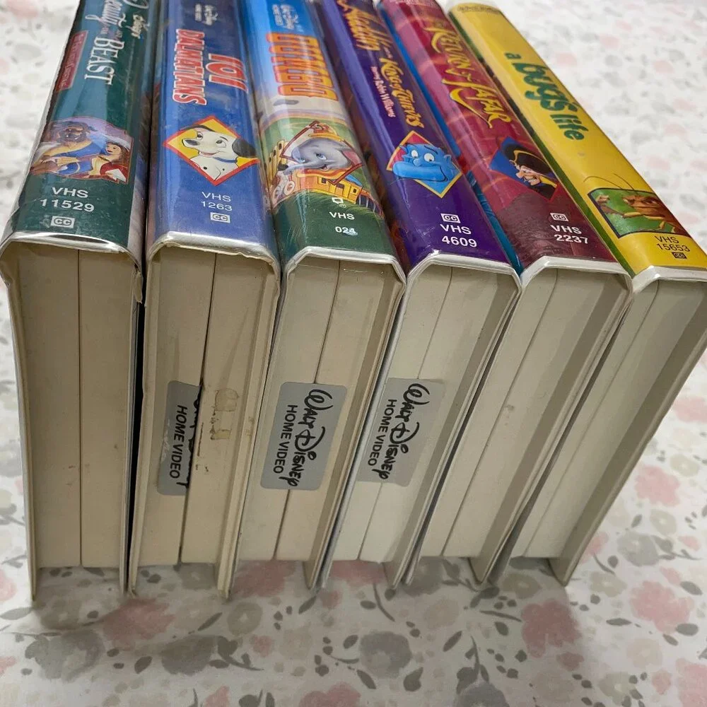 6 Disney VHS Tapes PLUS CHOICE of 1 More - Used - Picture 2 of 11
